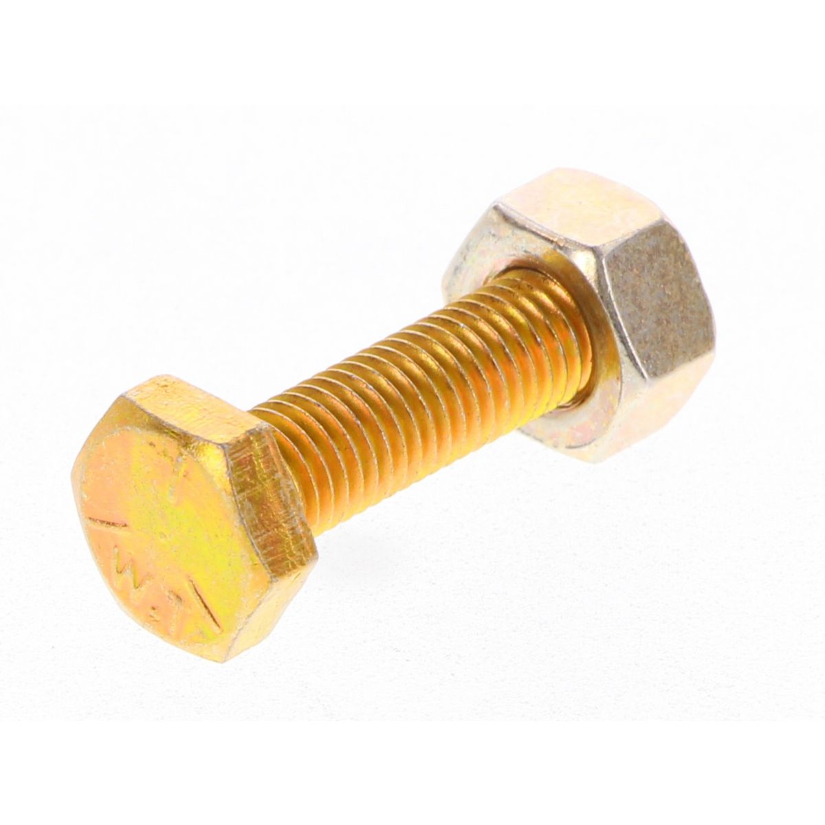 Champion Hex Set Screw & Nut High Tensile 1/4in x 1in UNF Grade 5 - BF4