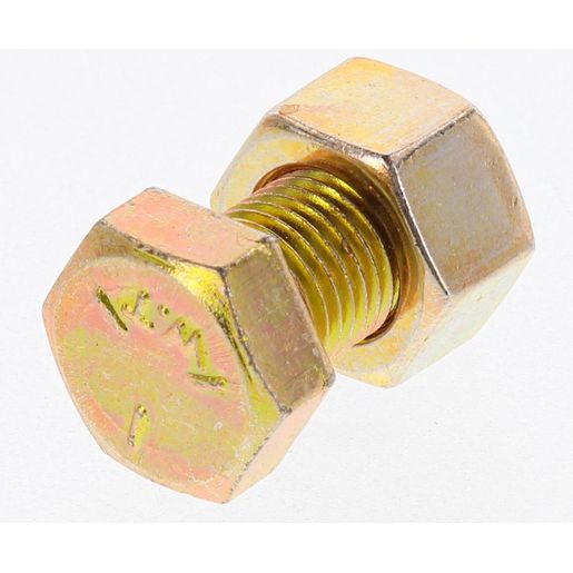 Champion Hex Set Screw & Nut High Tensile 3/8in x 3/4in UNF Grade 5 - BF31