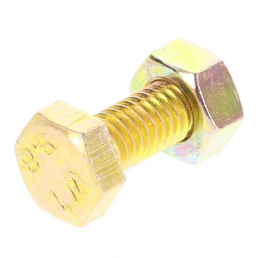 Champion Hex Set Screw & Nut High Tensile M6 x 16mm Grade 8.8 - BM21