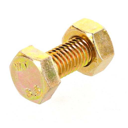 Champion Hex Set Screw & Nut High Tensile M8 x 20mm Grade 8.8 - BM47