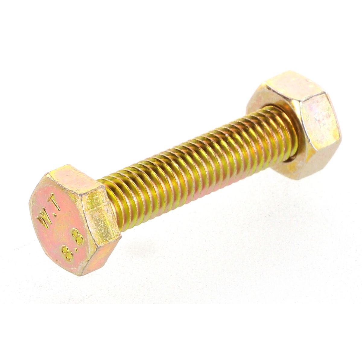 Champion Hex Set Screw & Nut High Tensile M8 x 40mm Grade 8.8 - BM55