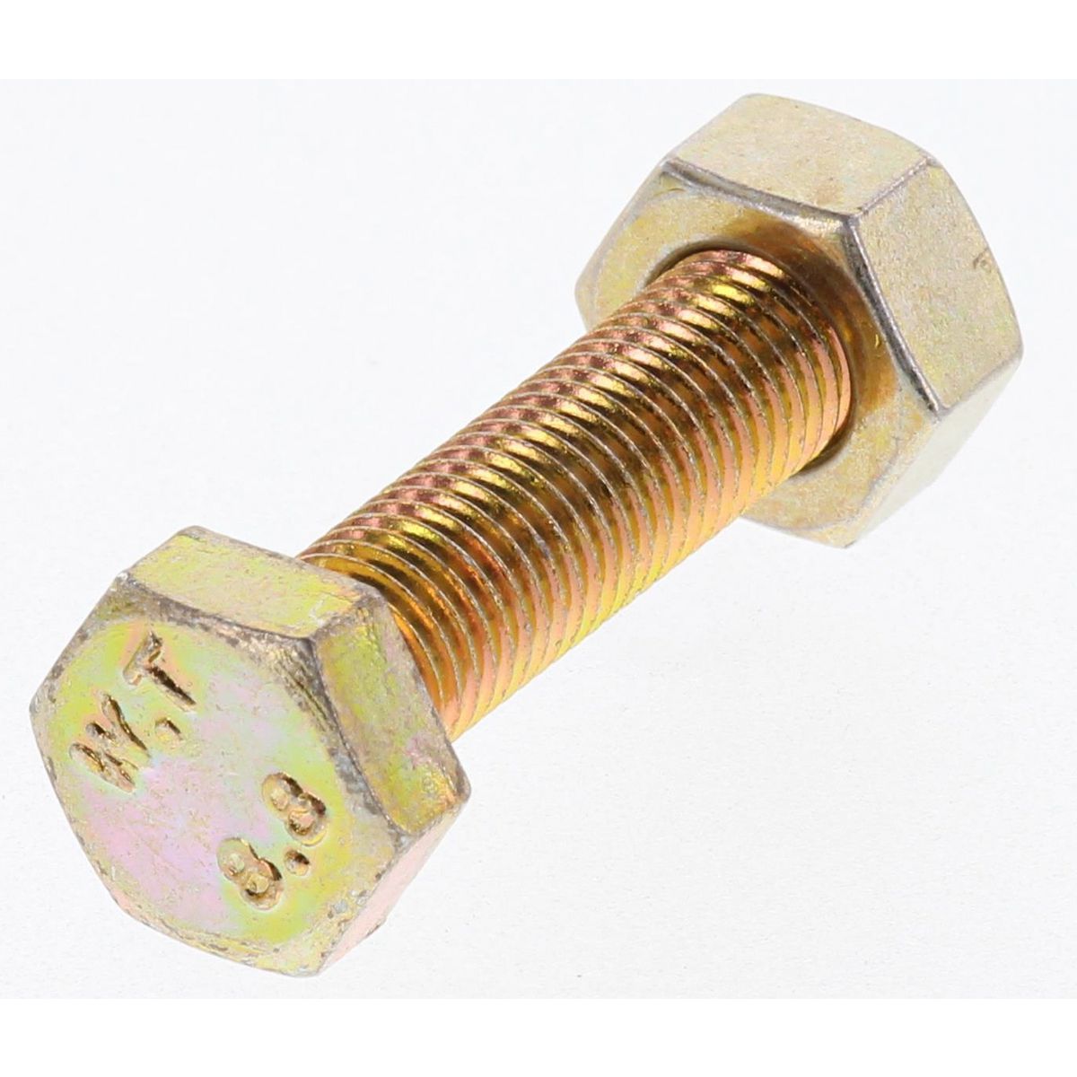 Champion Hex Set Screw & Nut High Tensile M8 x 35 x 1.00mm Grade 8.8 - BM74