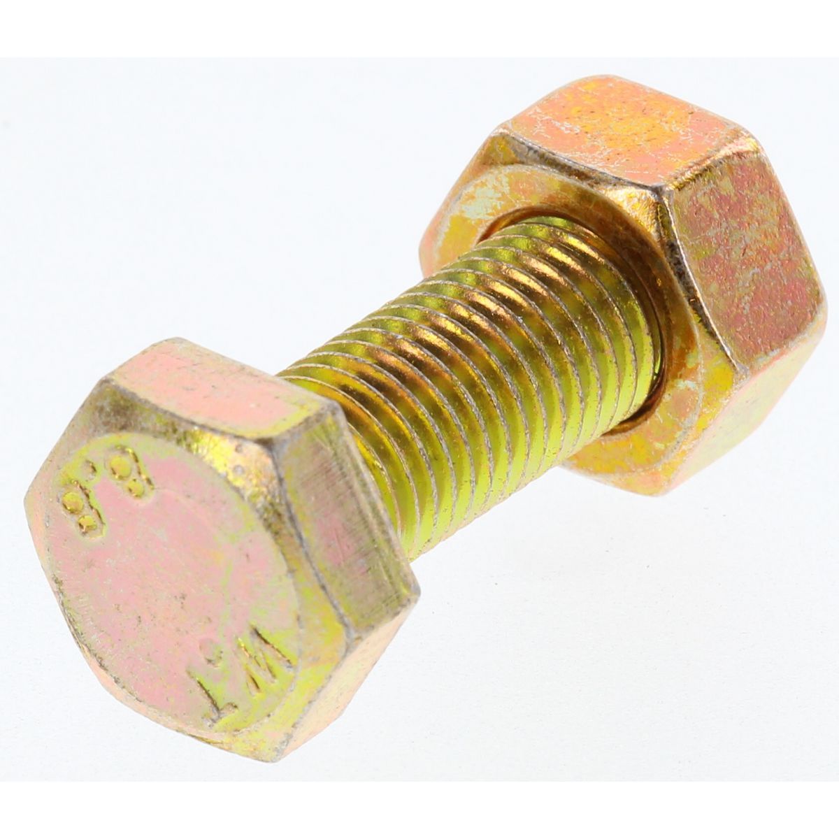 Champion Hex Set Screw & Nut High Tensile M12 x 35 x 1.5mm Grade 8.8 - BM140