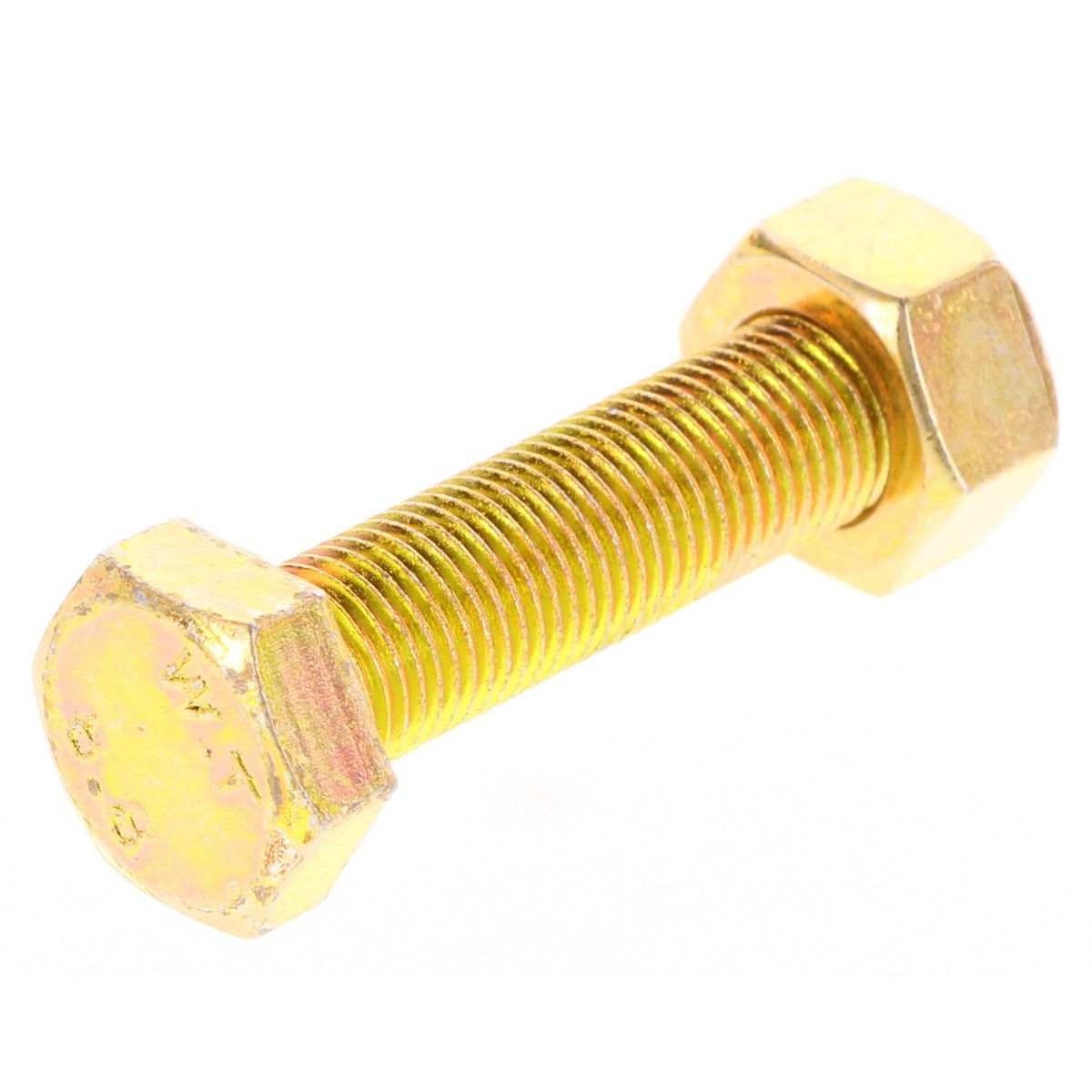 Champion Hex Set Screw & Nut High Tensile M12 x 50 x 1.25mm Grade 8.8 - BM152