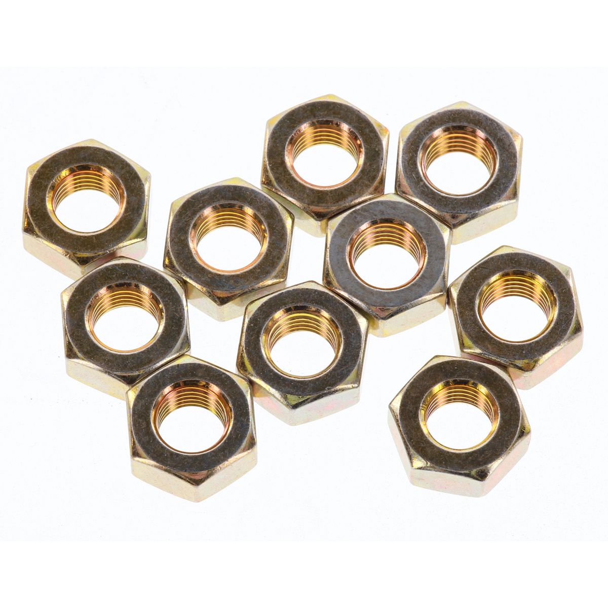 Champion Hex Plain Nut High Tensile M10 x 1.25mm Class 8 - BM164