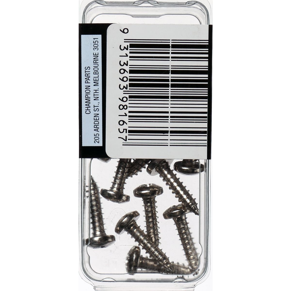 Champion Self Tapper Screw Pan Phillips 4.8 x 19mm Nickel Plated - BH165