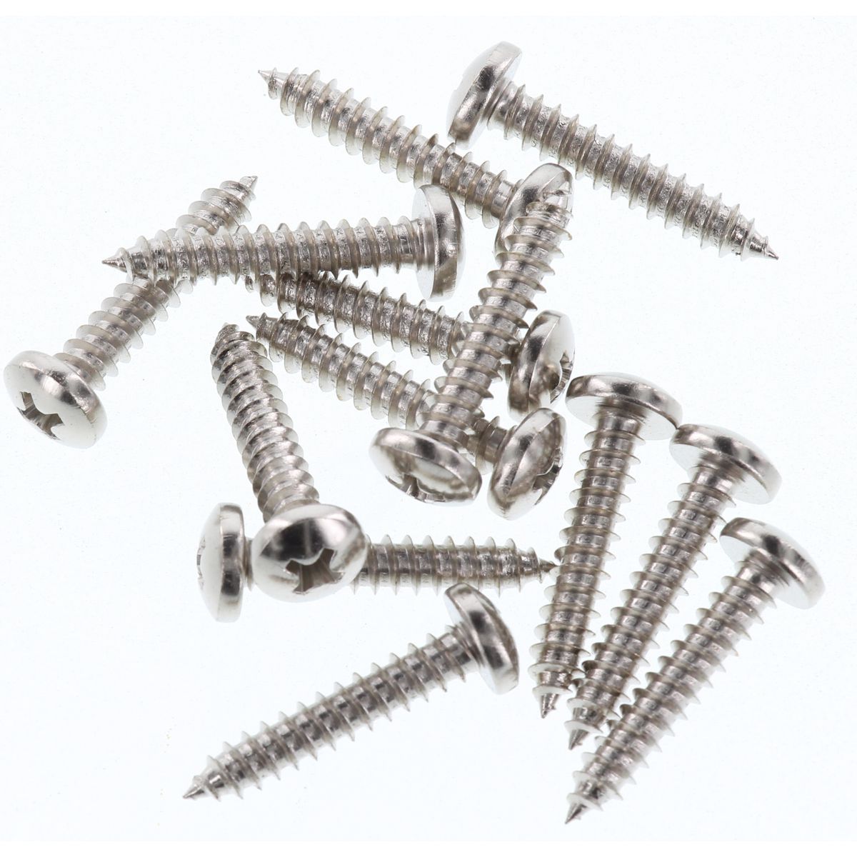Champion Self Tapper Screw Pan Phillips 4.8 x 25mm Nickel Plated - BH158