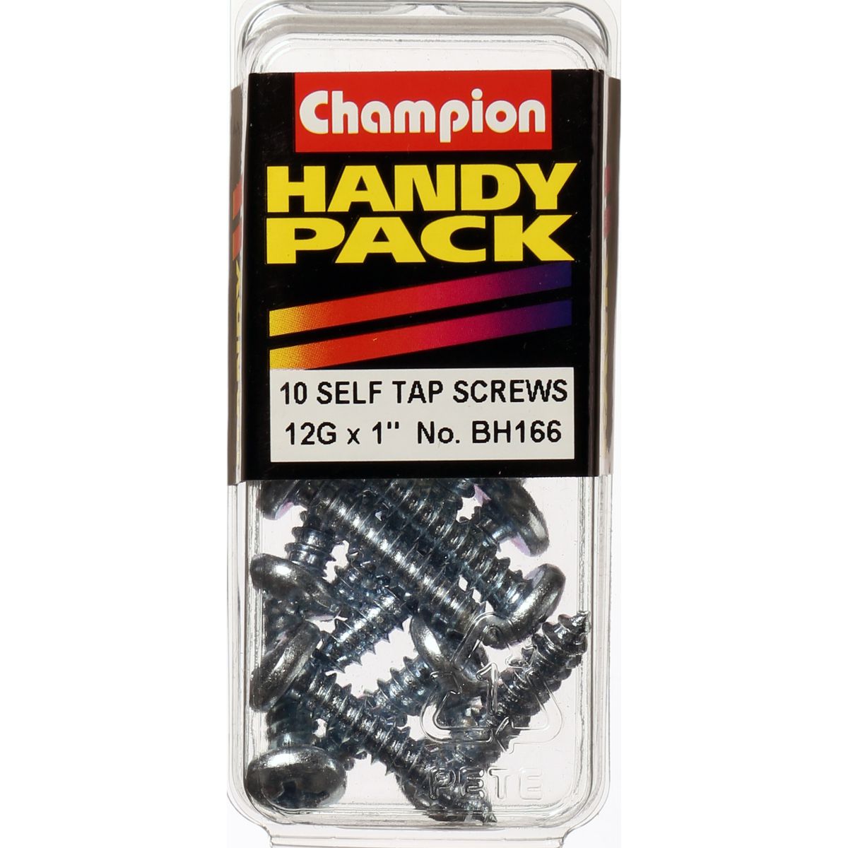 Champion Self Tapper Screw Pan Phillips 5.5 x 25mm Zinc Plated - BH166