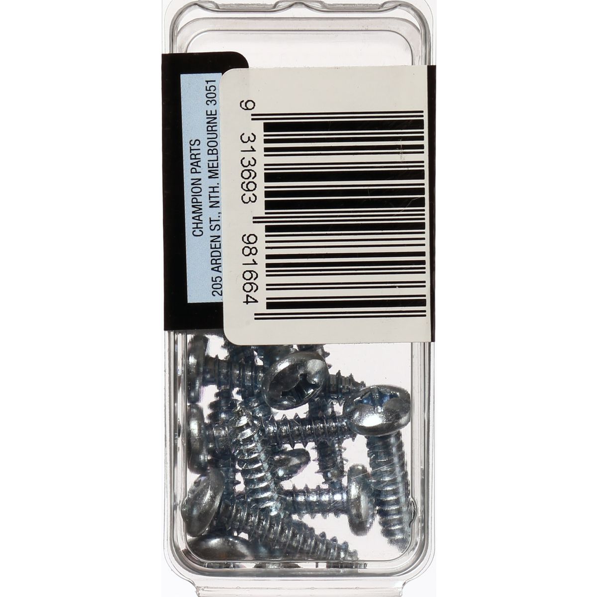 Champion Self Tapper Screw Pan Phillips 5.5 x 25mm Zinc Plated - BH166