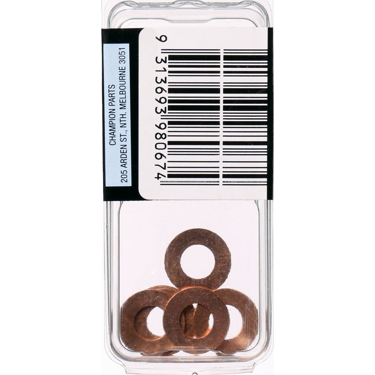 Champion Washer Flat Copper 1/4in x 9/16in x 20G - BH067