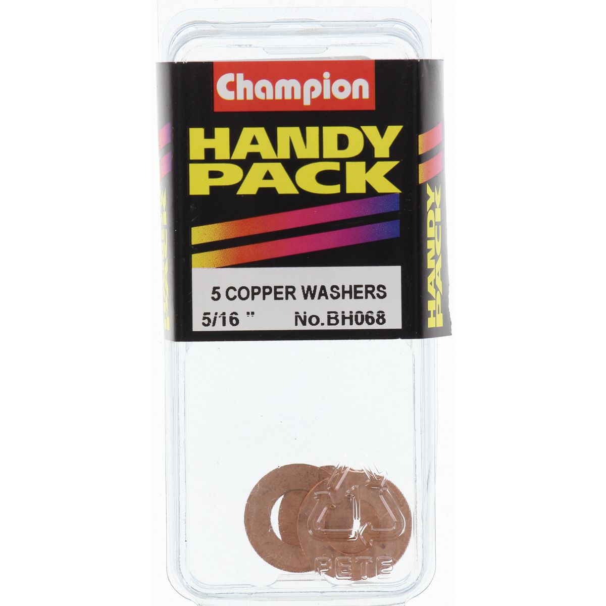 Champion Washer Flat Copper 5/16in x 5/8in x 20G - BH068