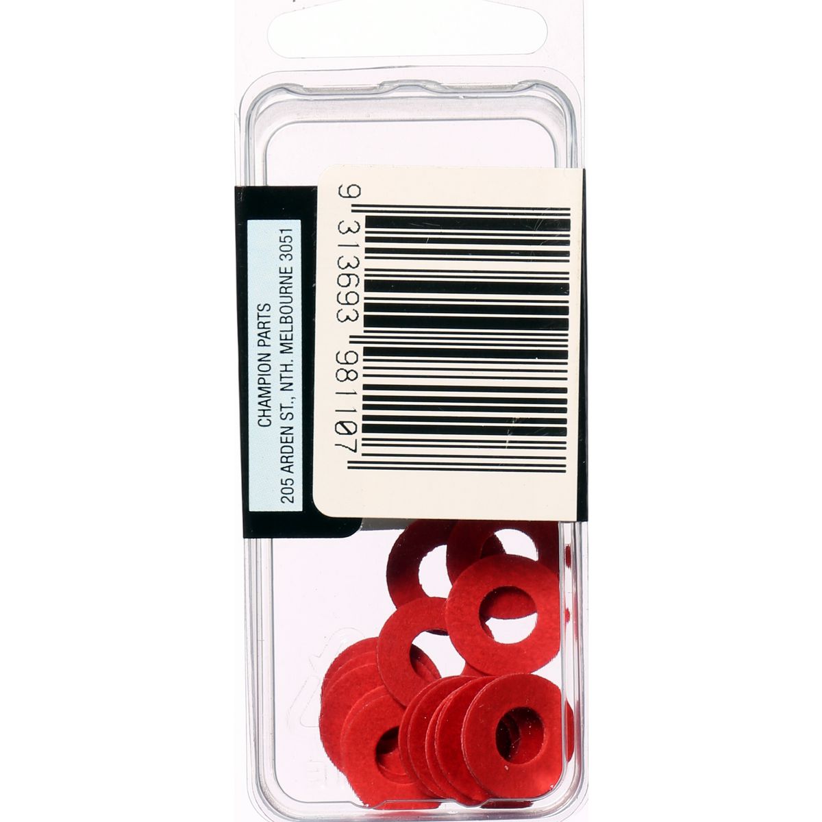 Champion Washer Flat Fibre 1/4in x 9/16in x 1/32in Red - BH110