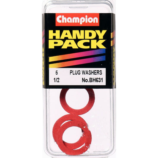 Champion Washer Flat Fibre 1/2in x 3/4in x 3/32 Red - BH631