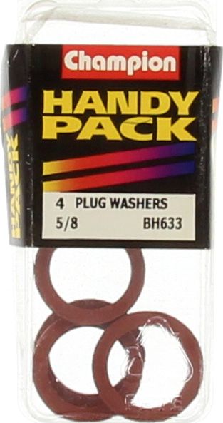 Champion Washer Flat Fibre 5/8in x 7/8in x 3/32 Red - BH633