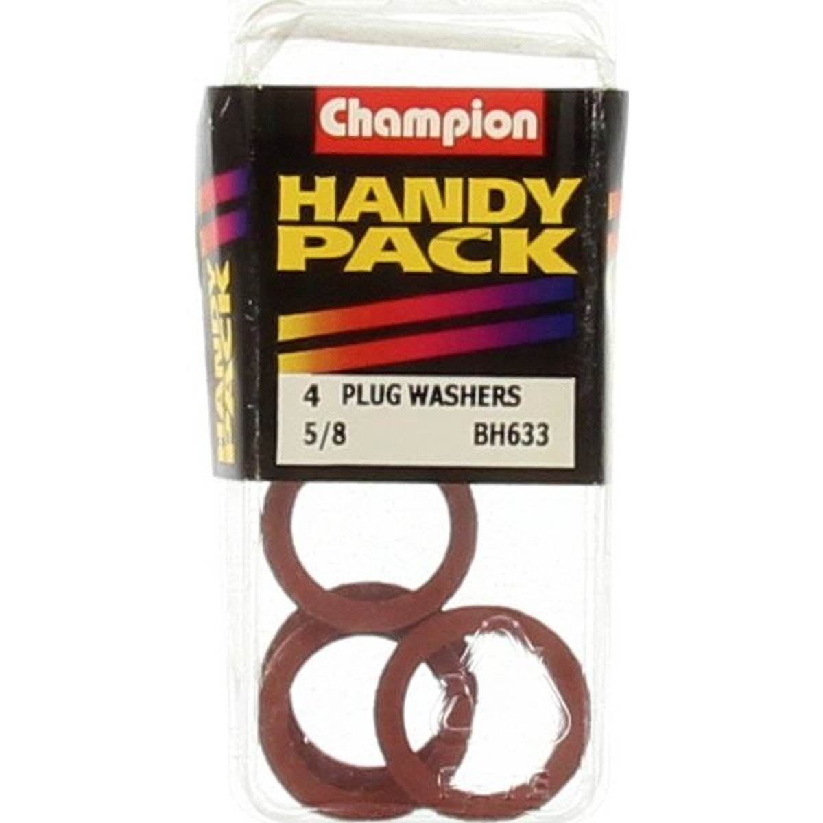 Champion Washer Flat Fibre 5/8in x 7/8in x 3/32 Red - BH633