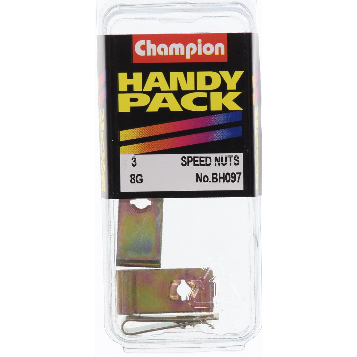 Champion Speed Nut Captive 'U' Type 4.2mm I.D - BH097