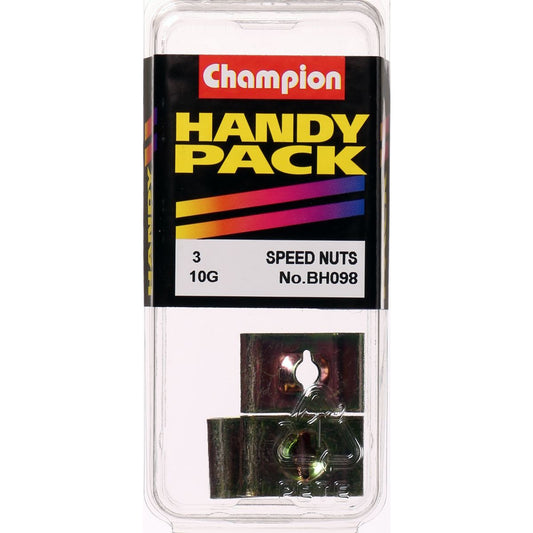 Champion Speed Nut Captive 'U' Type 4.8mm I.D - BH098