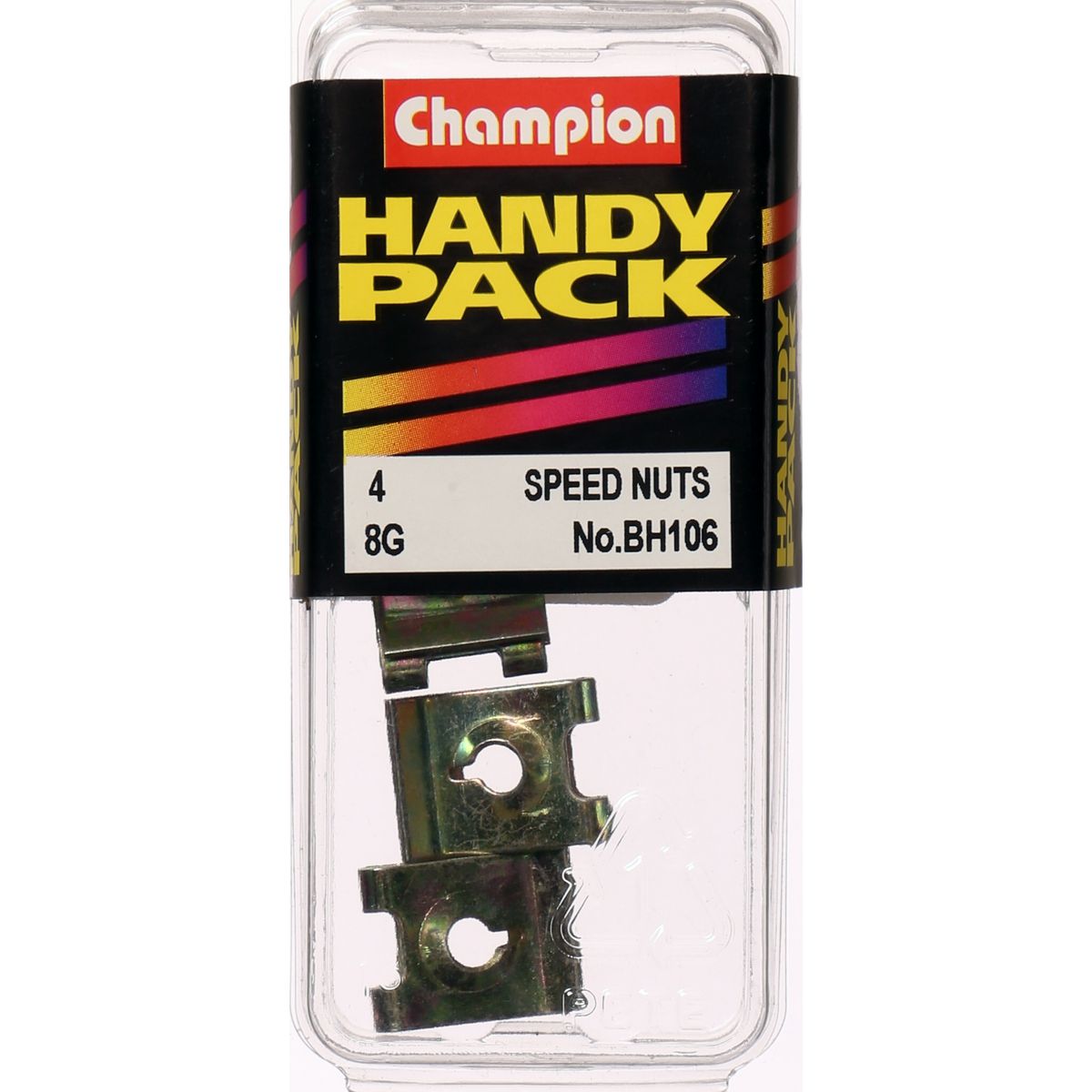 Champion Speed Nut Captive 'U' Type 4.2mm I.D - BH106