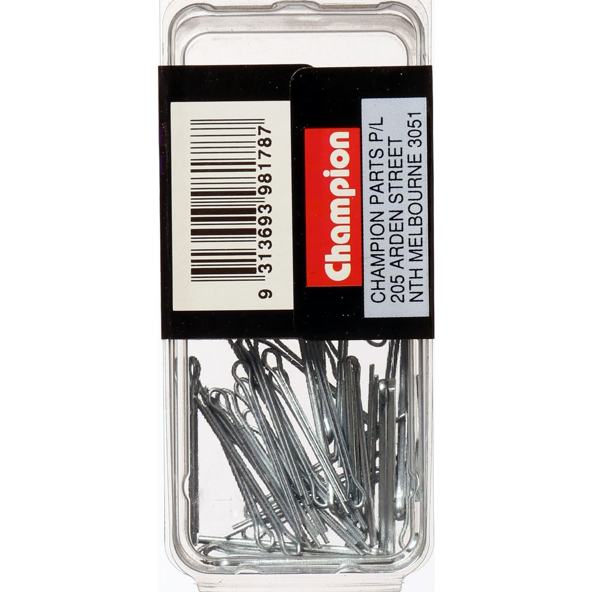 Champion Zinc Plated Split Pins 1.6 x 22mm Pack - BH178