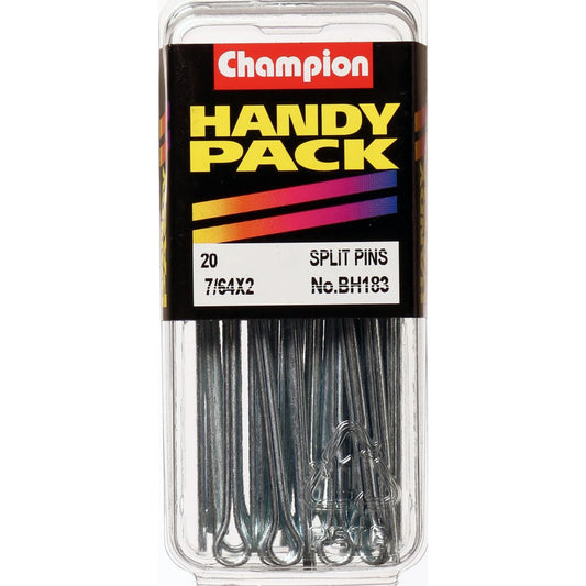 Champion Split Pin 7/64 x 2in Zinc Plated - BH183