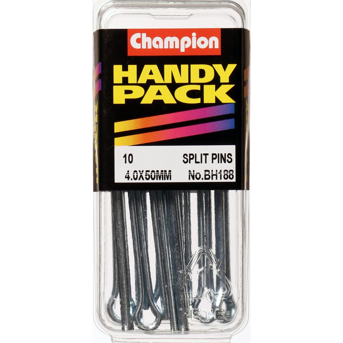 Champion Split Pin 4.0 x 50mm Zinc Plated - BH188