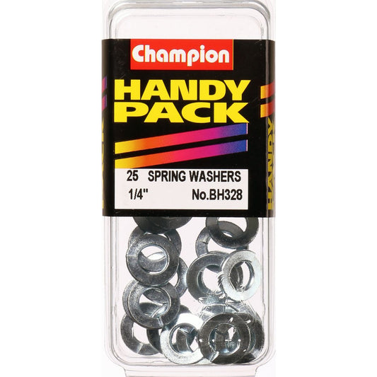 Champion Washer Spring Flat Section 1/4in Zinc Plated - BH328