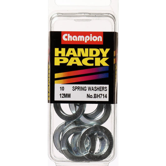 Champion Washer Spring Flat Section 12mm Zinc Plated - BH714