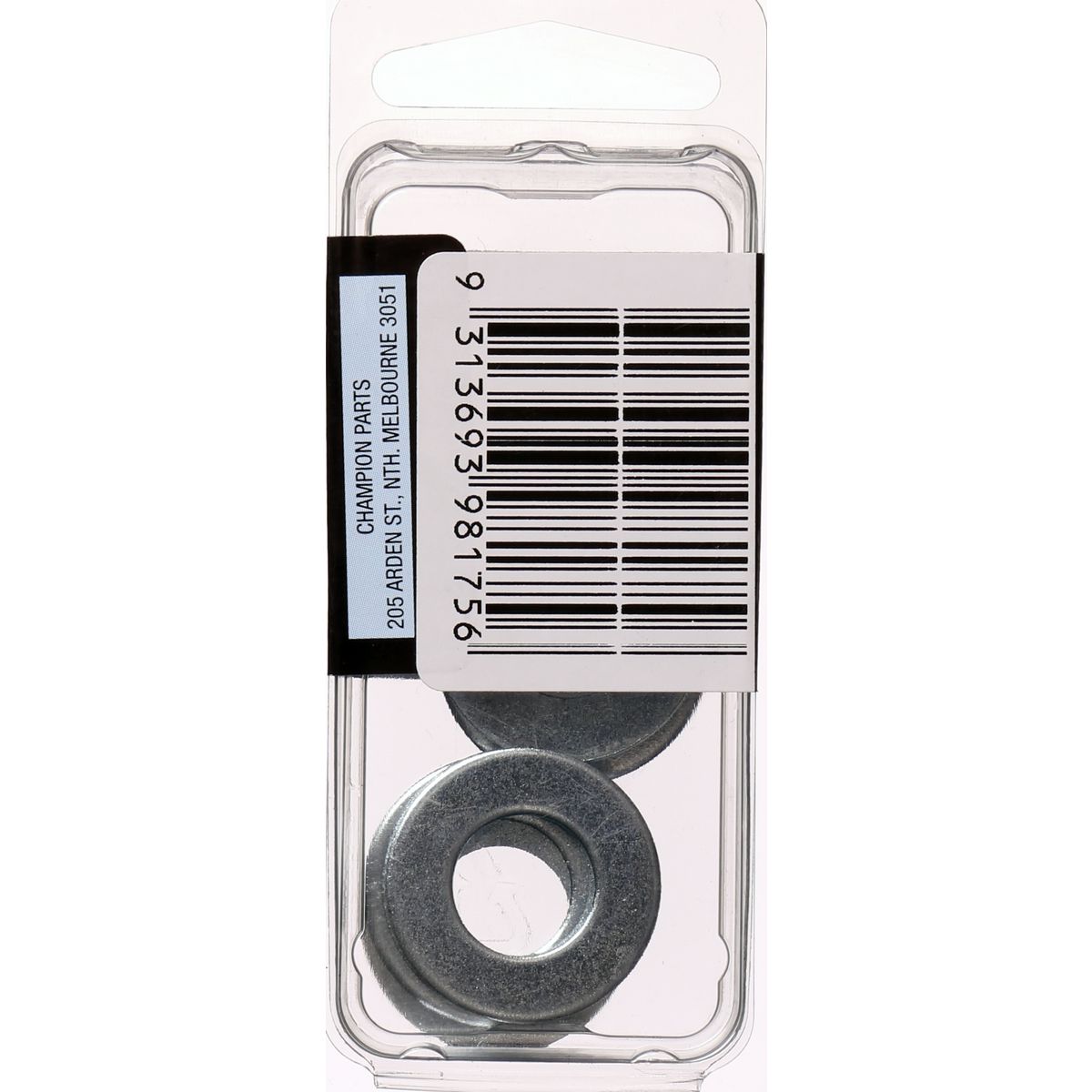 Champion Washer Flat Steel 1/2in x 1in x 16G Zinc Plated - BH175