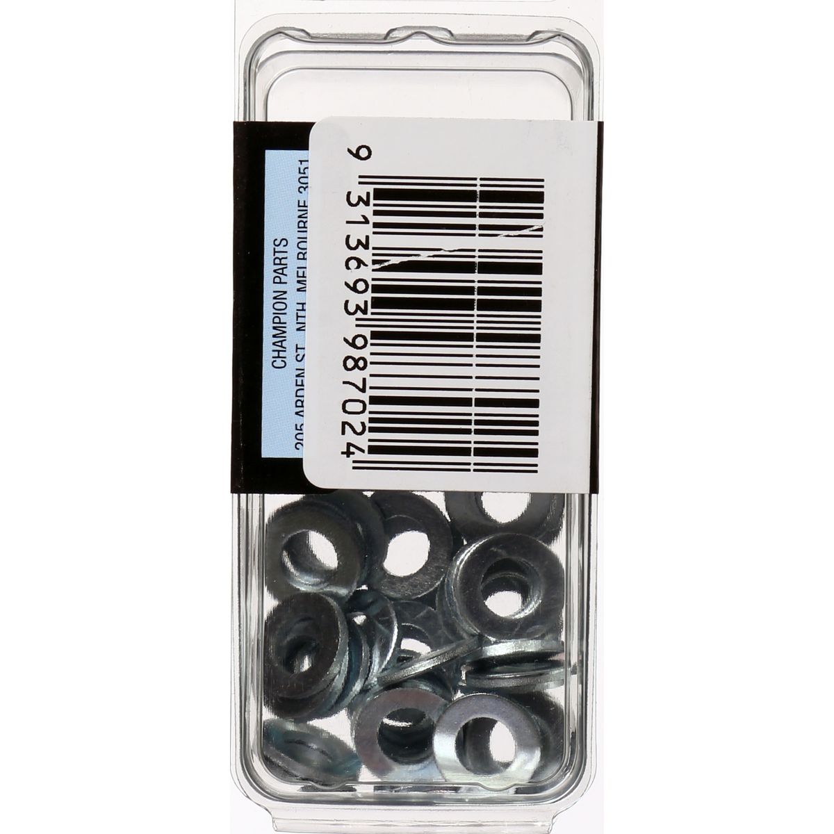 Champion Washer Flat Steel M6 x 12.5 x 1.2mm Zinc Plated - BH702