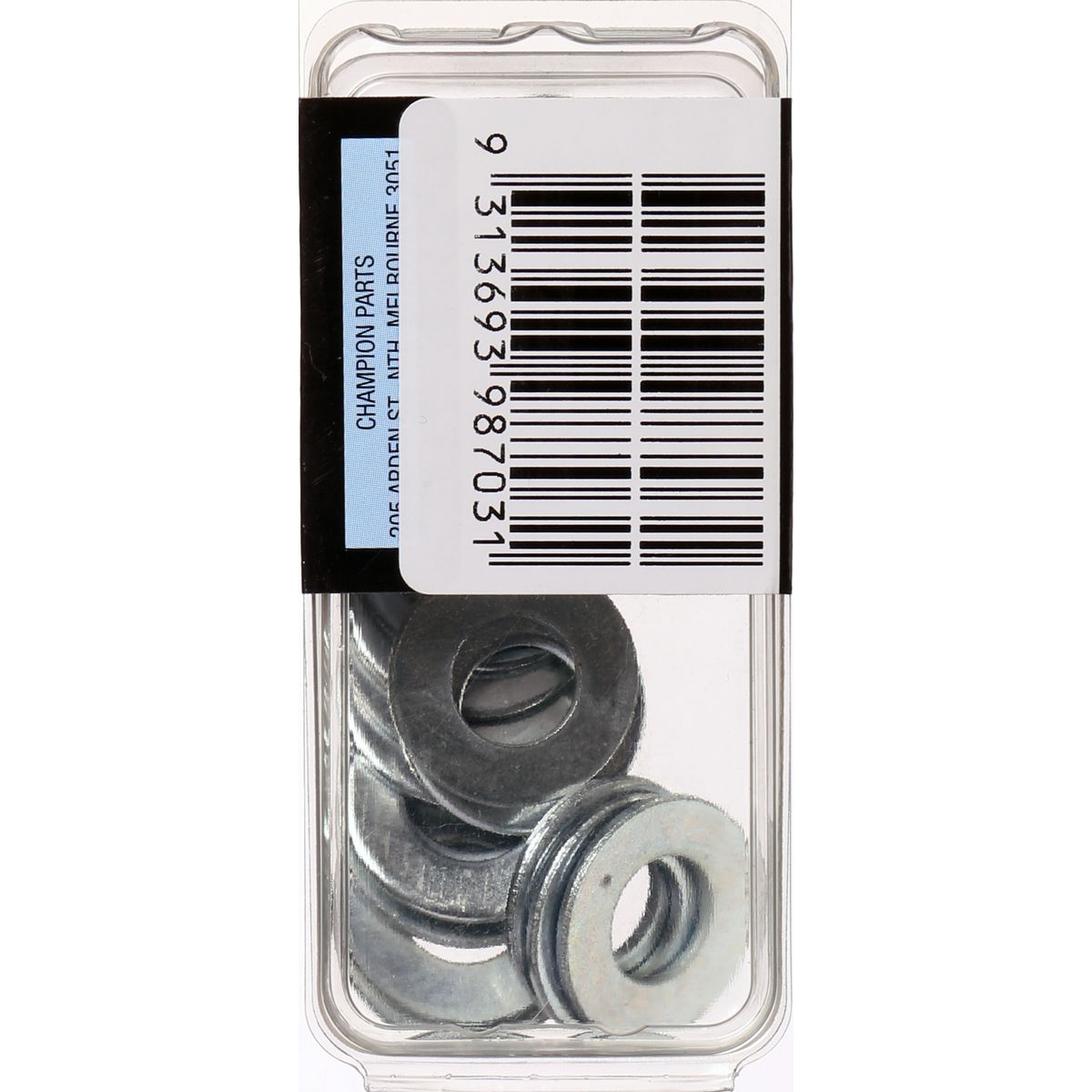 Champion Washer Flat Steel M10 x 21 x 1.6mm Zinc Plated - BH703