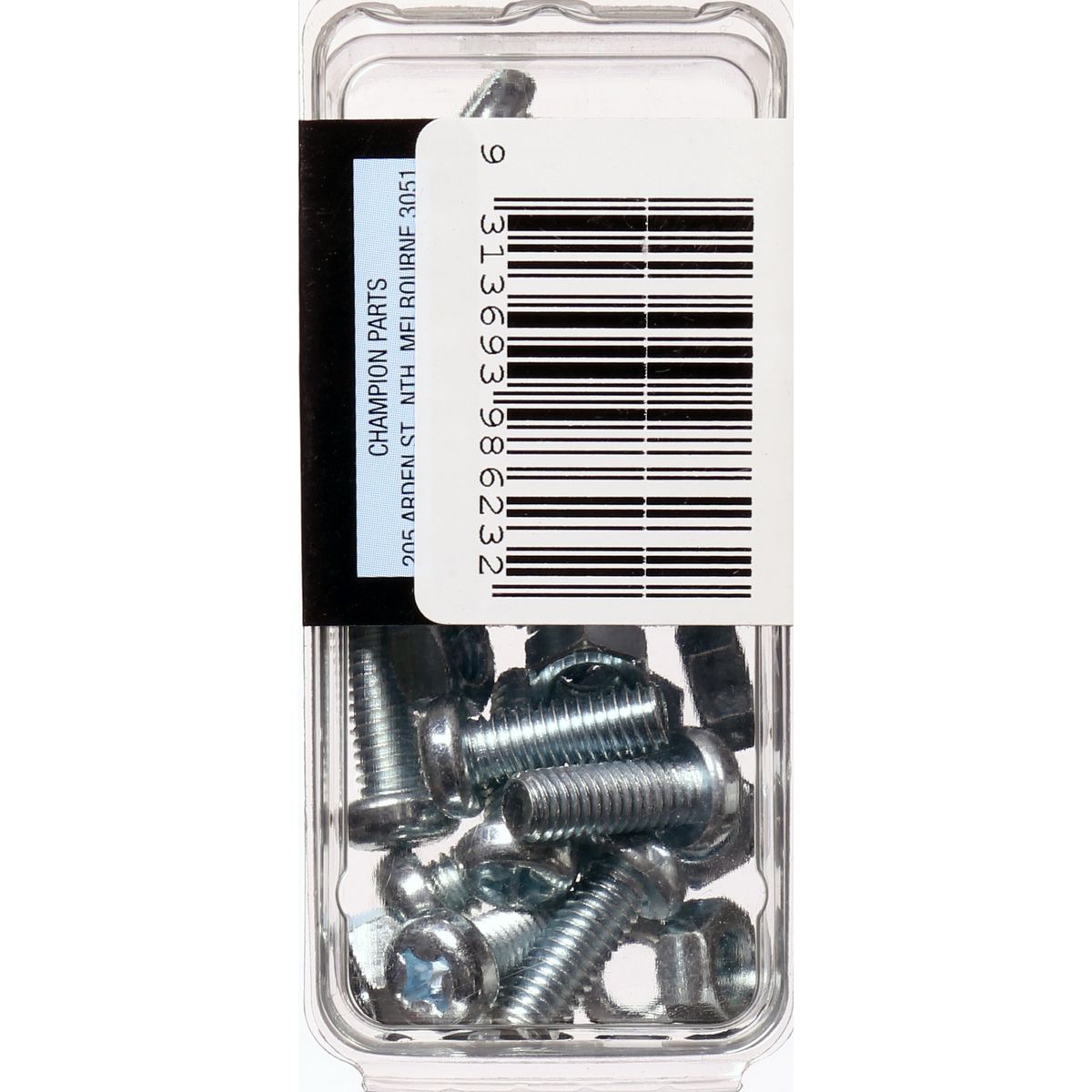 Champion Machine Screw & Nut Pan Phillips M6 x 16mm Zinc Plated - BH623