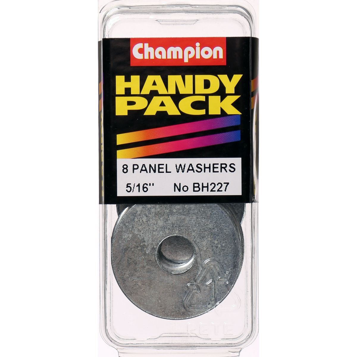 Champion Washer Flat Body 5/16in x 1 1/4in Zinc Plated - BH227