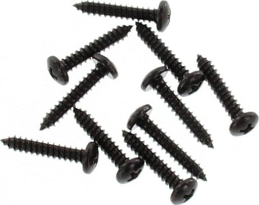 Champion Self Tapper Screw Pan Phillips 4.8 x 25mm Black - BH741