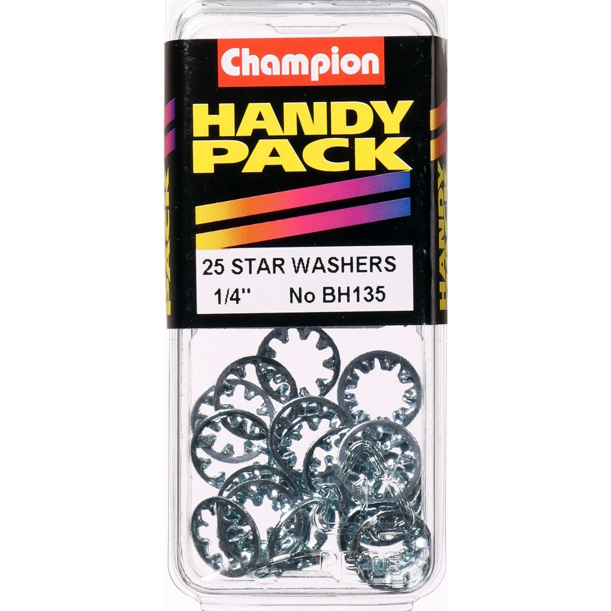 Champion Washer Shakeproof Internal 1/4in Zinc Plated - BH135