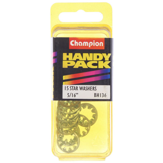 Champion Washer Shakeproof Internal 5/16in Zinc Plated - BH136