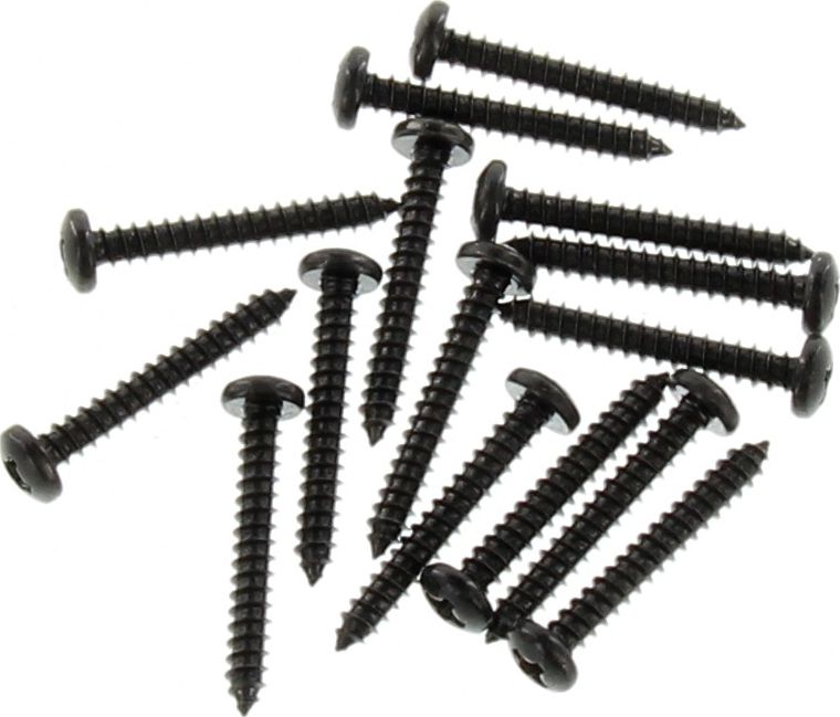 Champion Self Tapper Screw Pan Phillips 3.5 x 25mm Black - BH733