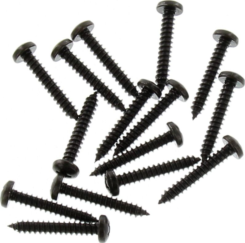 Champion Self Tapper Screw Pan Phillips 4.2 x 25mm Black - BH737