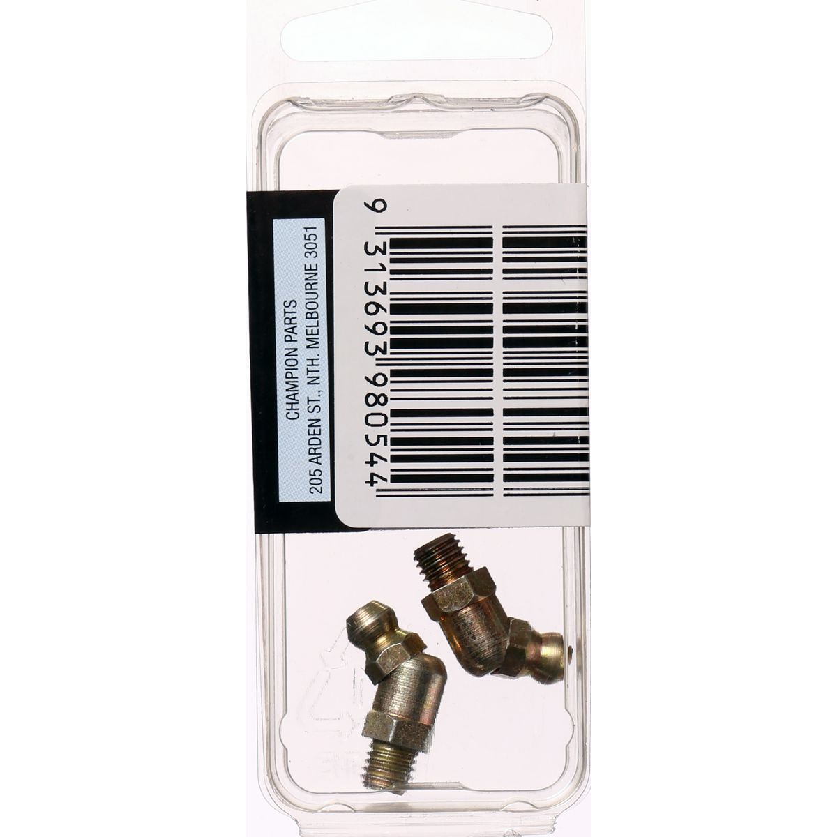 Champion Grease Nipple 1/4in UNF 45 - BH054