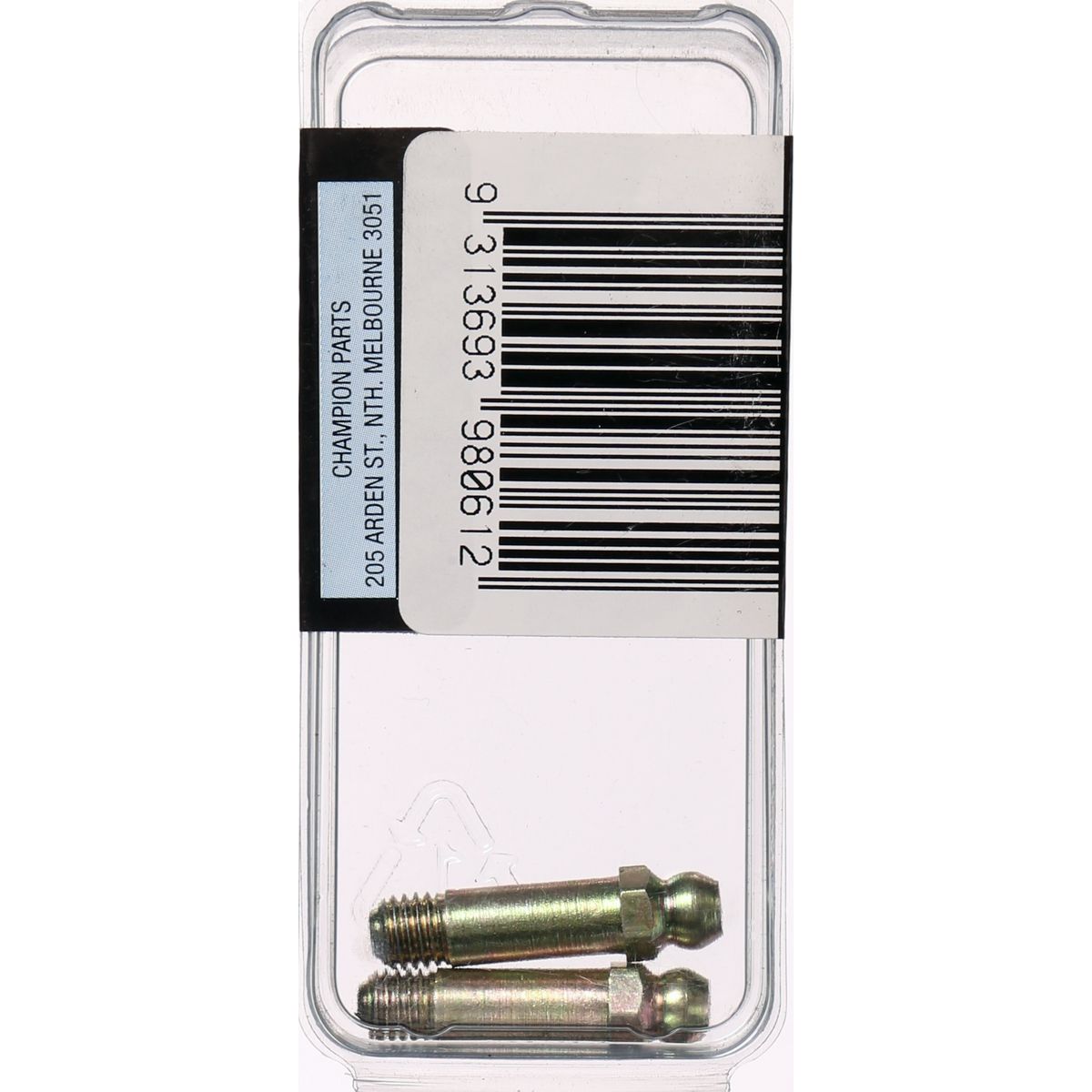 Champion Grease Nipple 1/4in x 1 1/4in UNF Straight - BH061