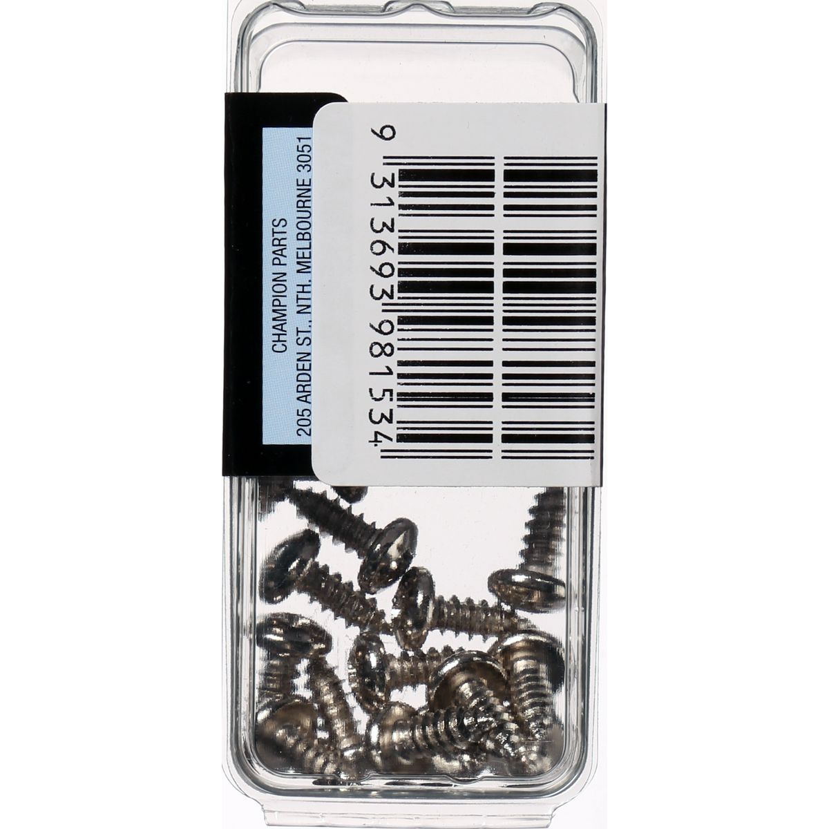 Champion Self Tapper Screw Pan Phillips 4.8 x 13mm Nickel Plated - BH153