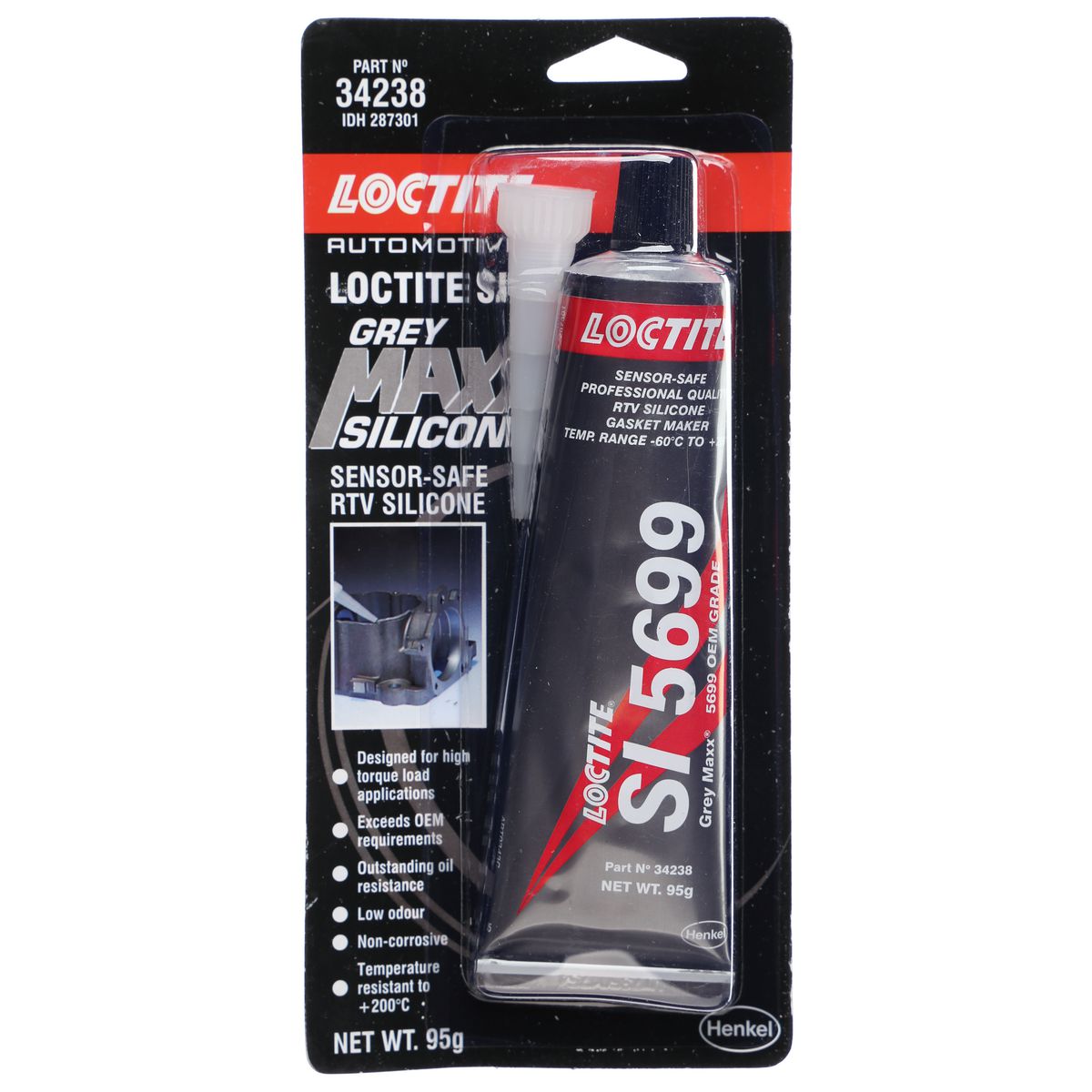Loctite Si 5699 Silicone Grey Maxx 95G - 287301