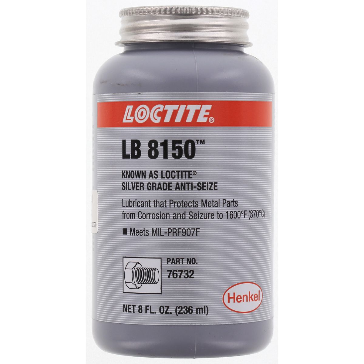 Loctite Lb 8150 Silver Grade Anti-Seize 236ml - 199012