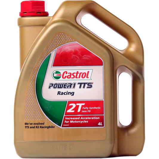 Castrol TTS Racing 2 Stroke Motorcycle Oil 4L - 3356038
