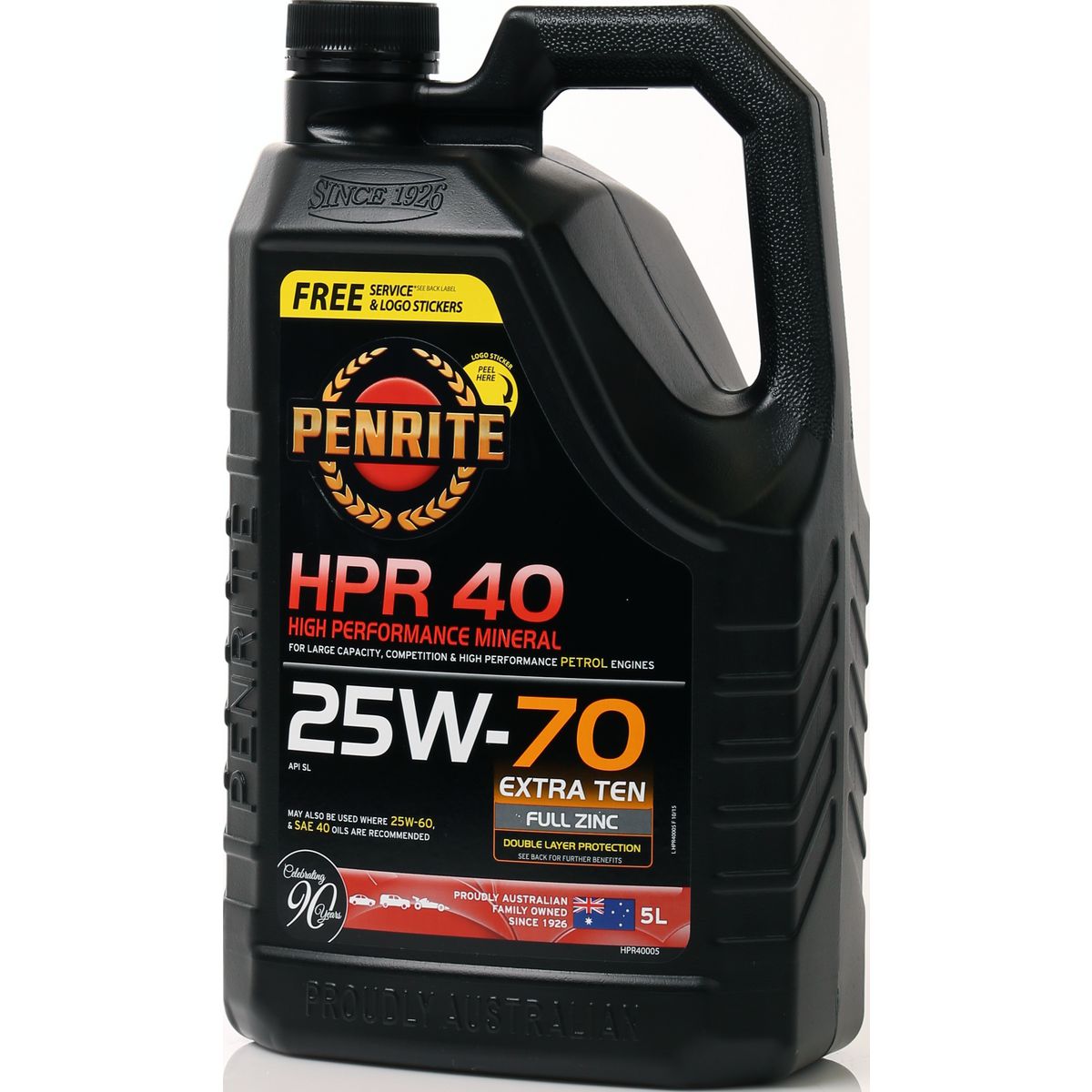 Penrite HPR 40 25W-70 Sl Engine Oil 5L - HPR40005