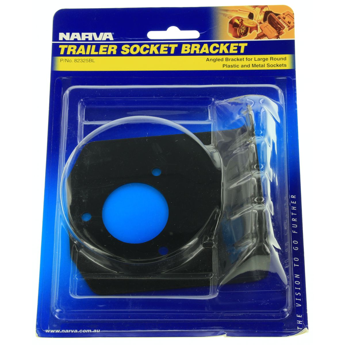 Narva Trailer Socket Mounting Bracket - 82325BL