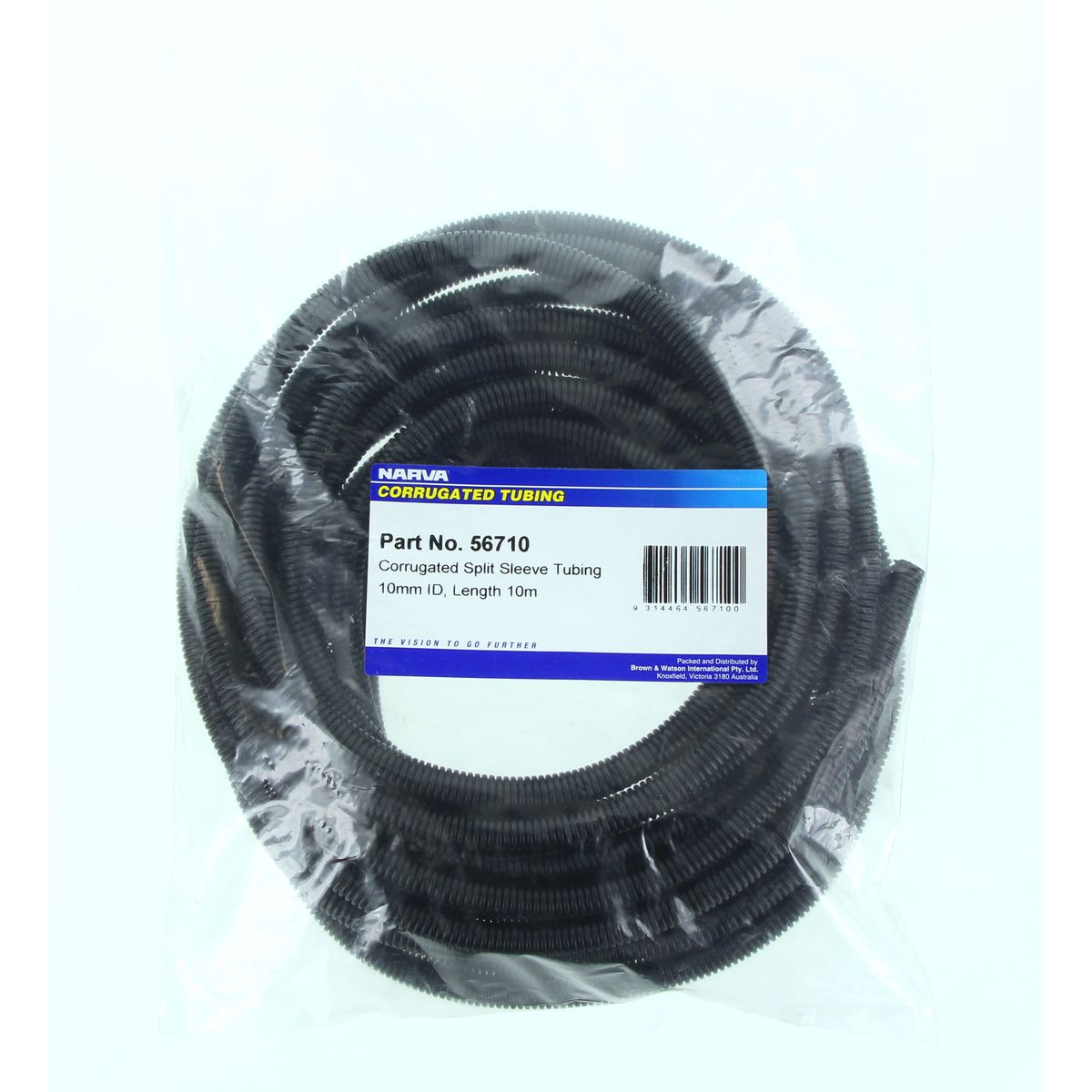 Narva Convoluted Split Tubing 10mm x 10m - 56710