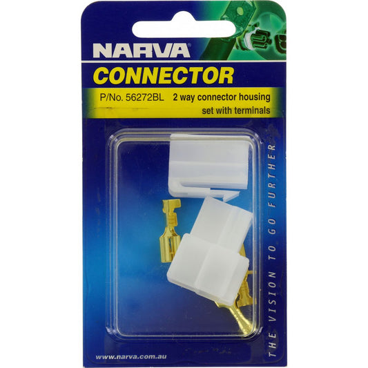 Narva QC Connector 2 Pole 1 Kit - 56272BL