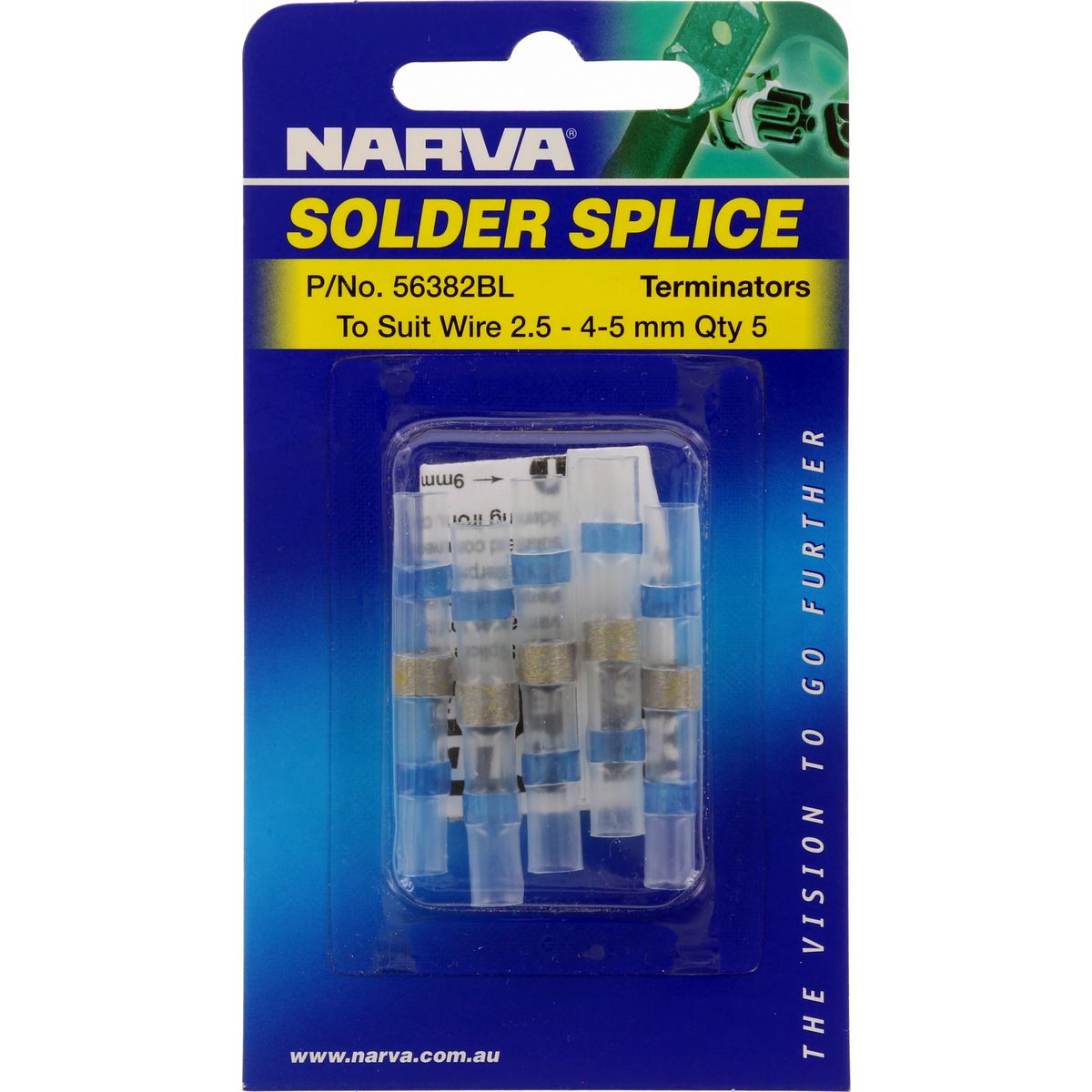 Narva Solder Splice 2.5  4.5mm - 56382BL