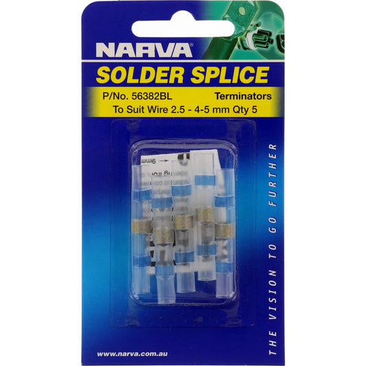 Narva Solder Splice 2.5  4.5mm - 56382BL