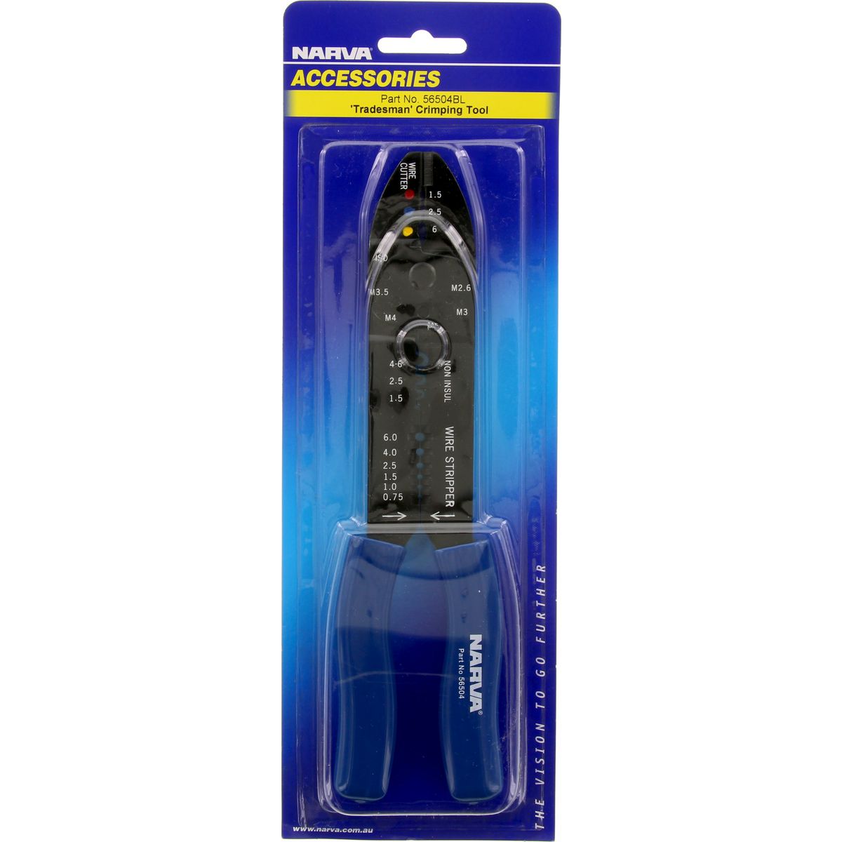 Narva Crimping Tool To Suit Insulated Terminals - 56504BL